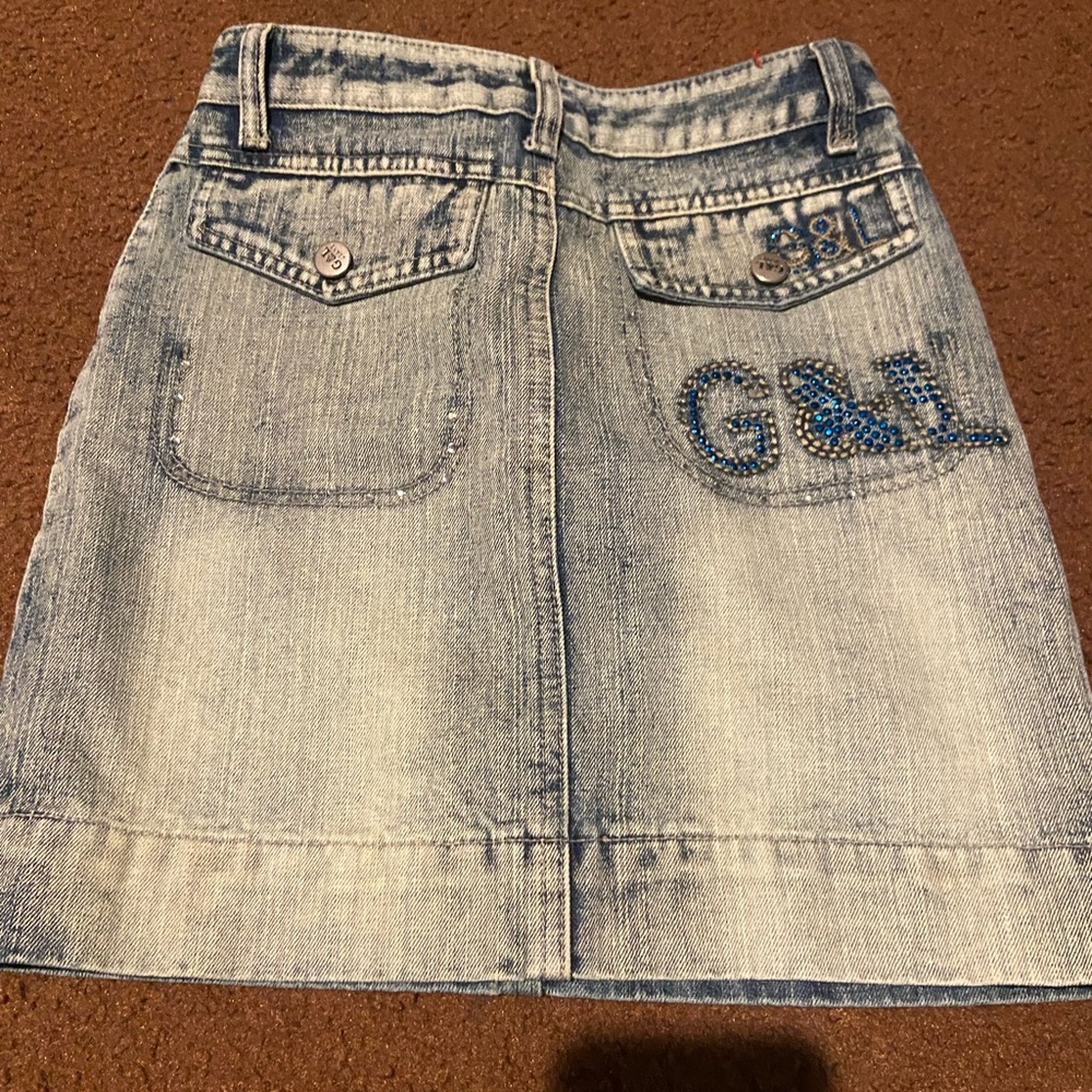 Blue Denim Skirt